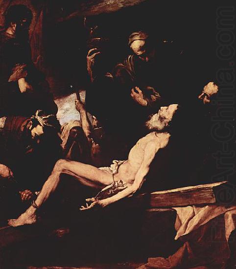 Jose de Ribera Martyrium des Hl. Andreas oil painting picture